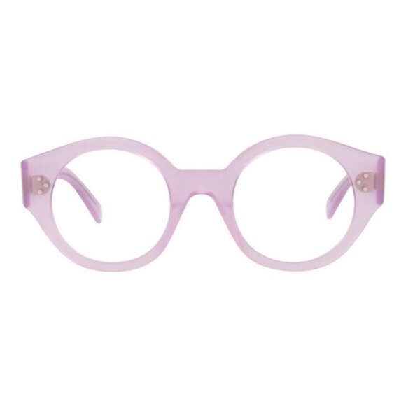 Celine Womens Round/Oval Lilac Lilac Transparent Fashion Designer Eyewear - Picture 1 of 4